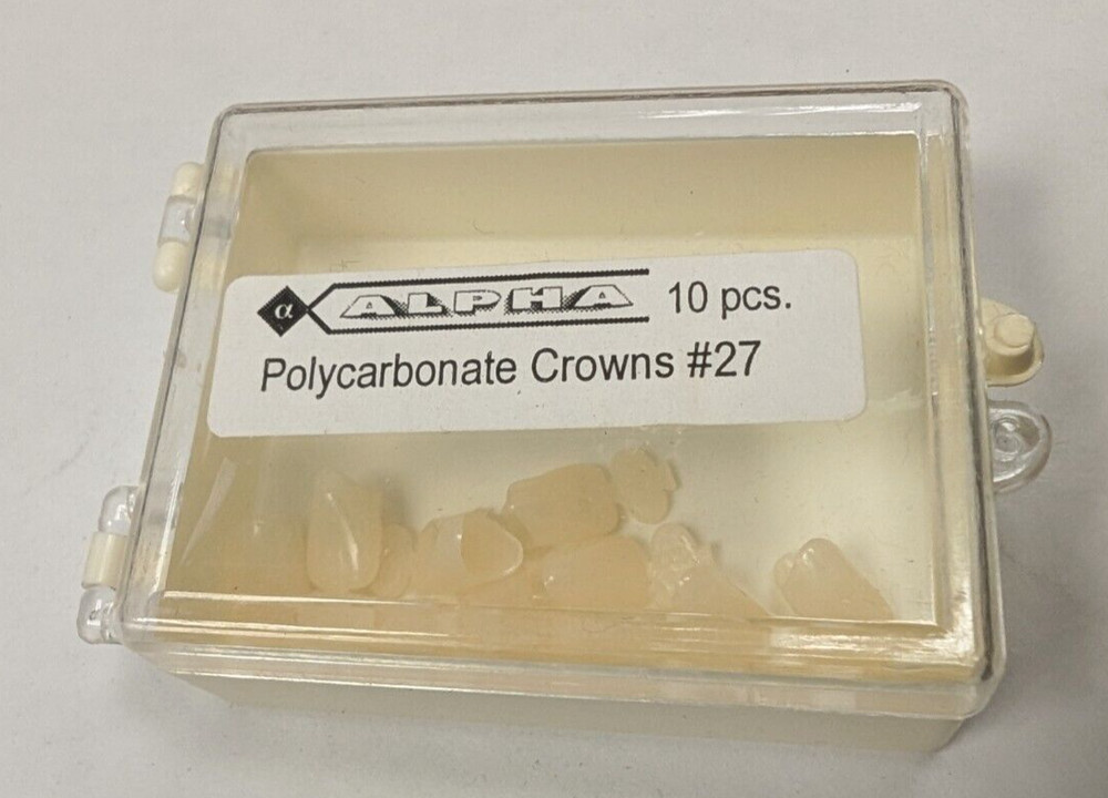 Polycarbonate Crowns 10 pcs/Pk #27