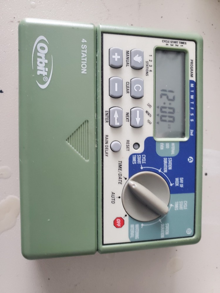 Orbit Water Master 4 Station Automatic Sprinkler System Timer Model 57114