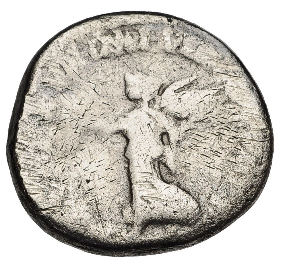 Ancient Roman Empire Coin Silver Denarius Marcus Aurelius 161 180 AD #31446