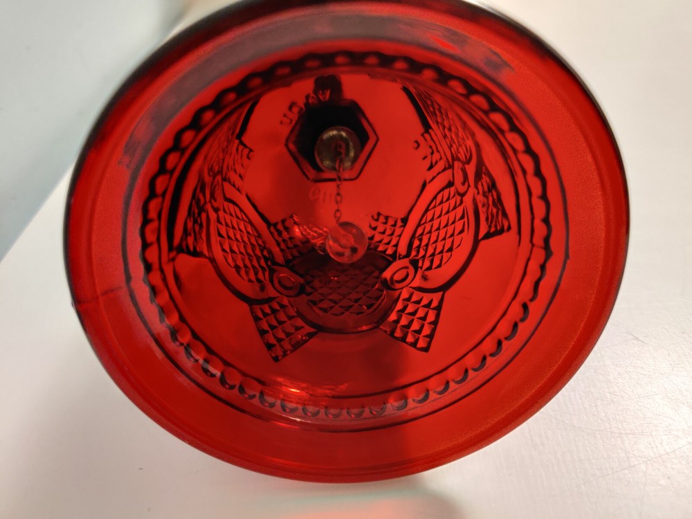 Avon Ruby Cape Cod Glassware 1876 Bell 6 - 6 1/8"