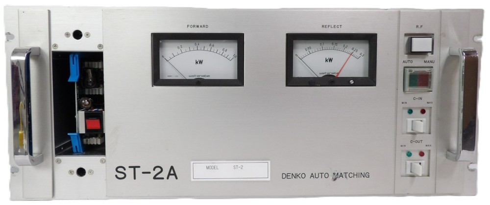 Denko ST-2A RF Auto Matching Unit with ALIM-2 Untested Surplus