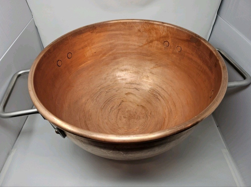 Savage Bros Copper Candy Making Kettle / Jumbo Pot