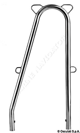Osculati Double Stanchion Without Stud
