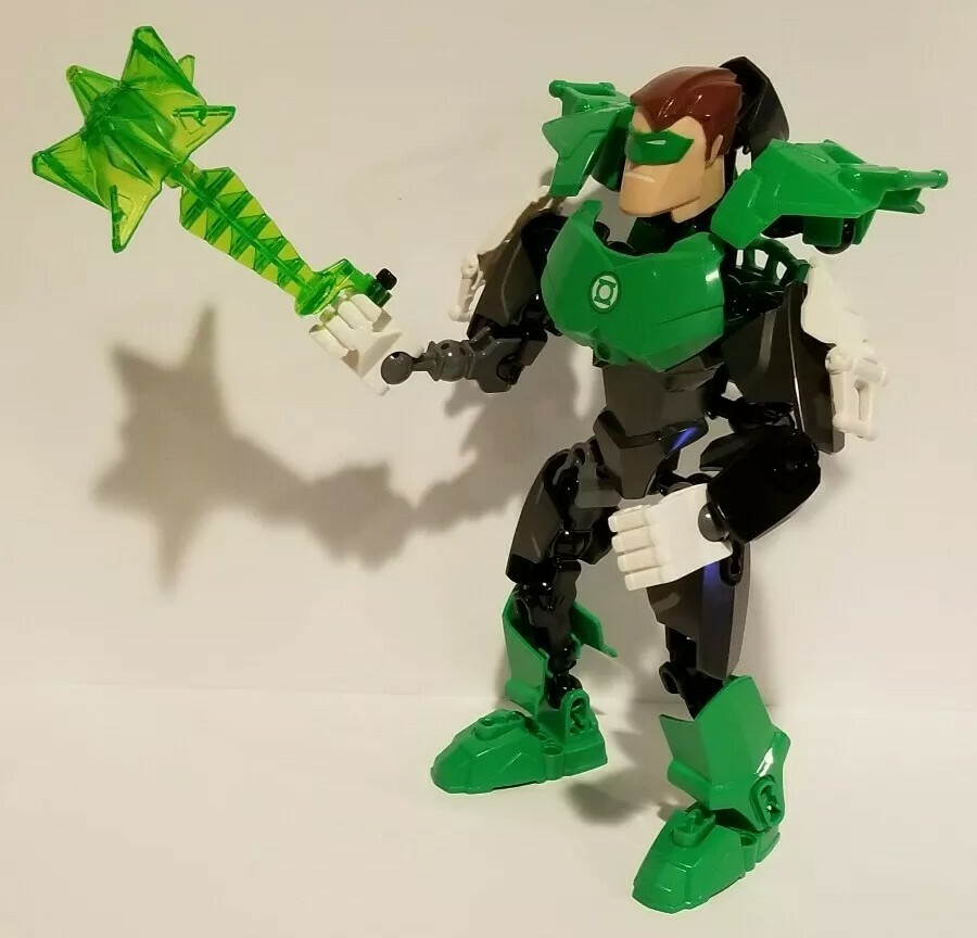 100% Complete & Retired Lego DC Comics Green Lantern (4528) with Instructions