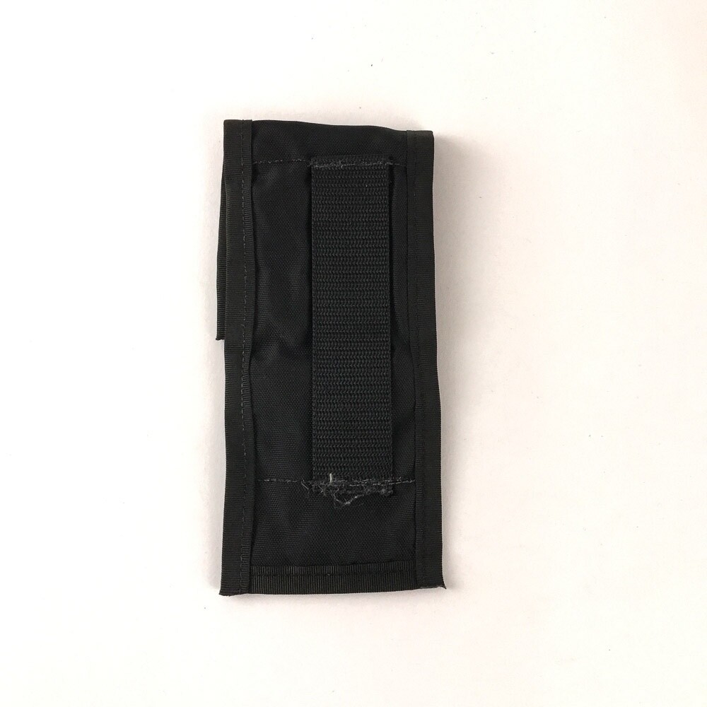 LL Bean belt organizer knife multitool or flashlight two pocket holster