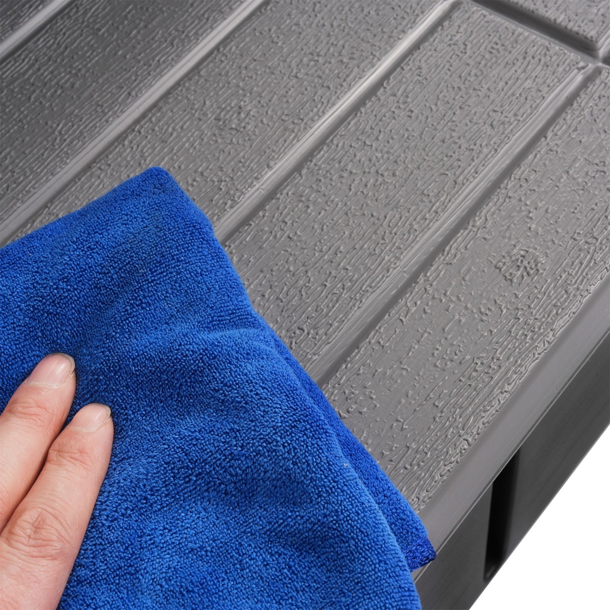 2-Step 36" Patio Spa Hot Tub Step Slip-Resistant Surface W/ Large Hidden Storage