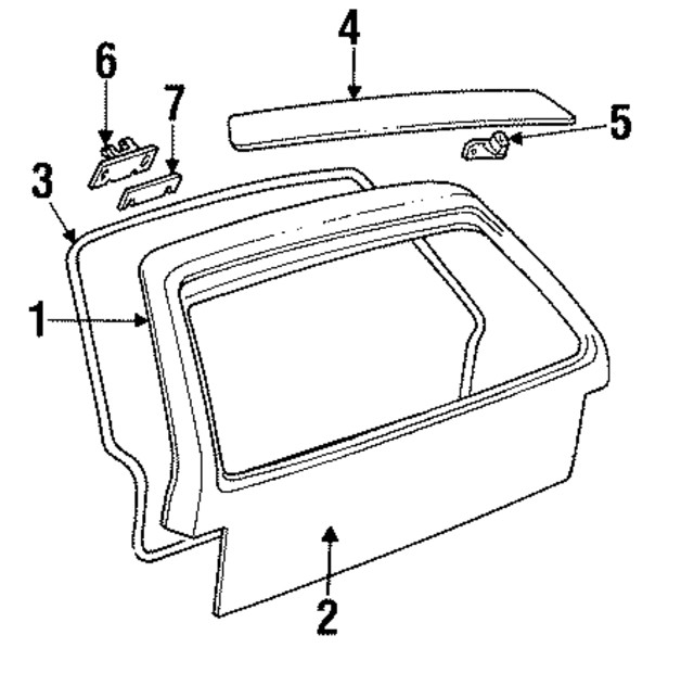 Genuine GM Hinge 20509468