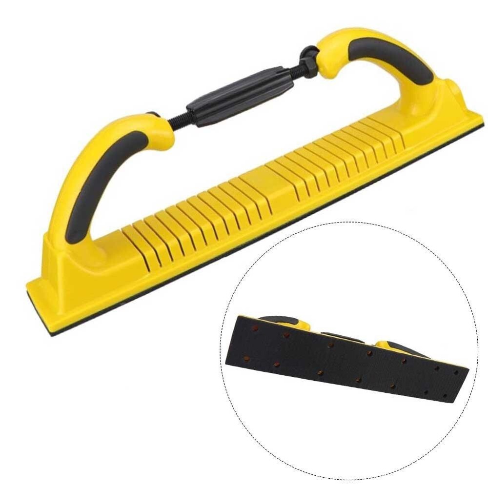 Handheld Dry Grinding Board For Car Putty Ash Rectangular Sandpaper Tool