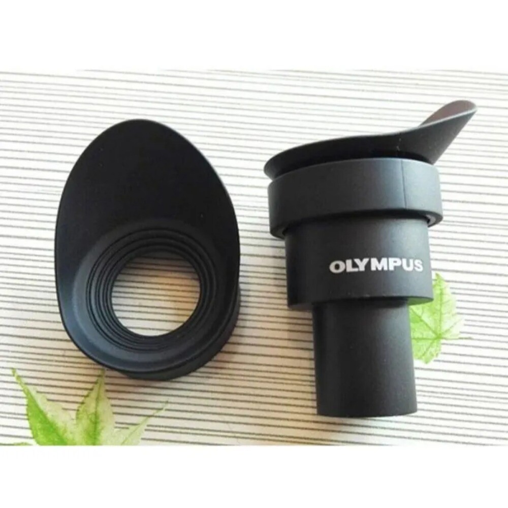 2 PCS 40mm Rubber s Microscope Eye Cups Eyepiece Shield Binoculars Guard Olympus