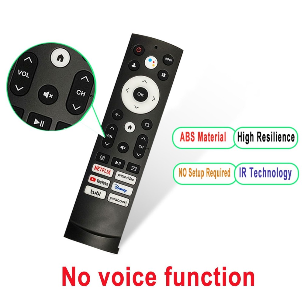 ERF3M90H (No Voice Function) ERF3V90H ERF3A90 Replacement Infrared Remote Con...