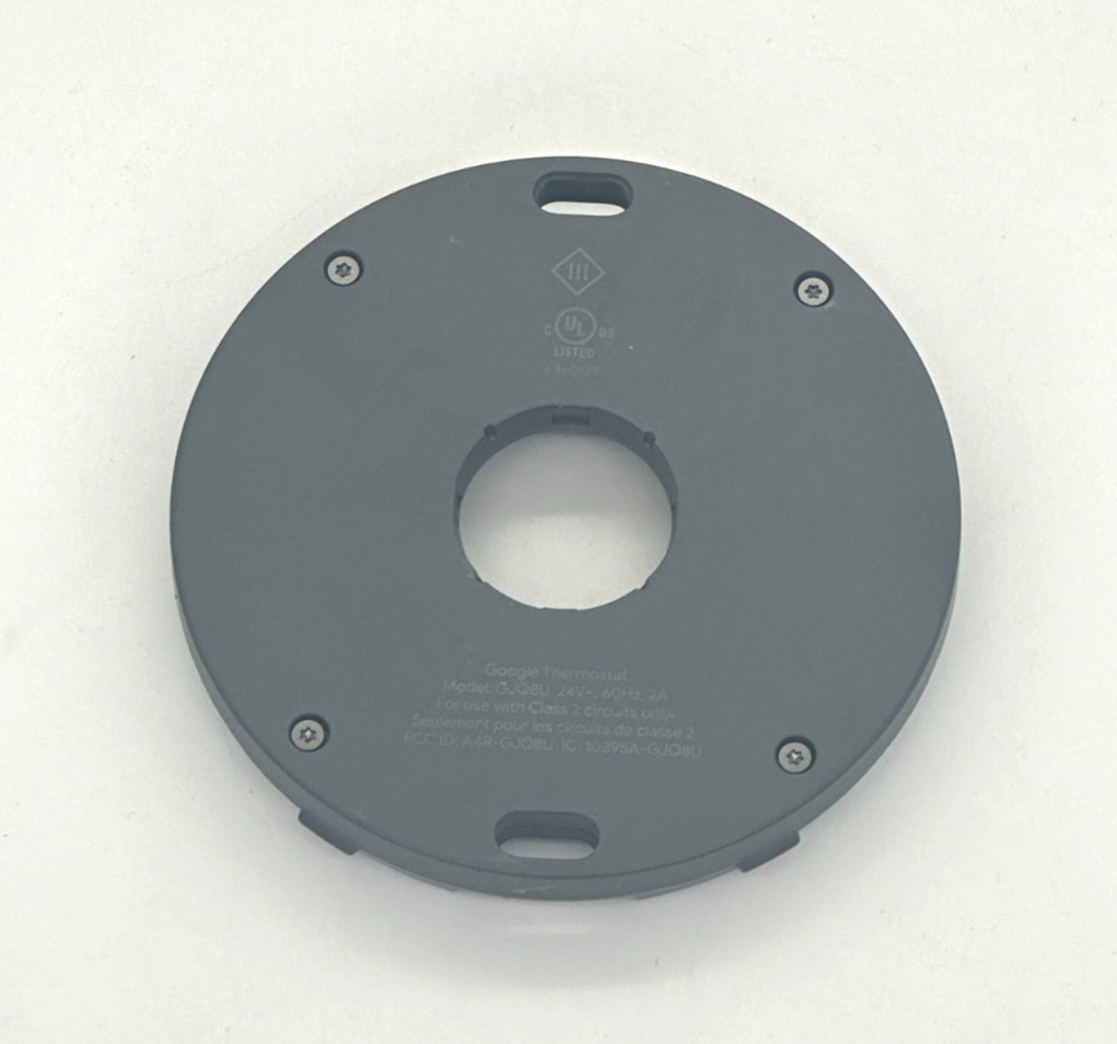 Google Nest Learning Thermostat 4th Gen–Used–Mirror Scratches–Wall Base