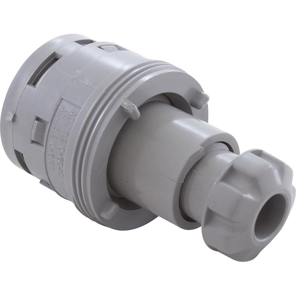 Nozzle, Waterway Poly Jet Caged Style, Dir, 3-3/8" Gray