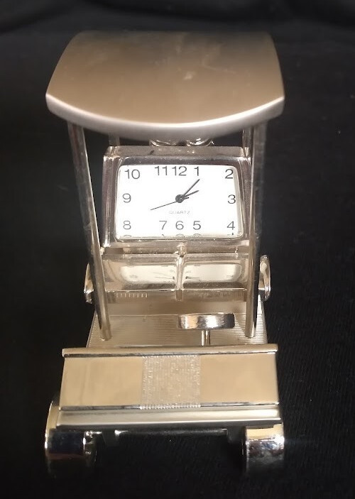 Golf cart clock