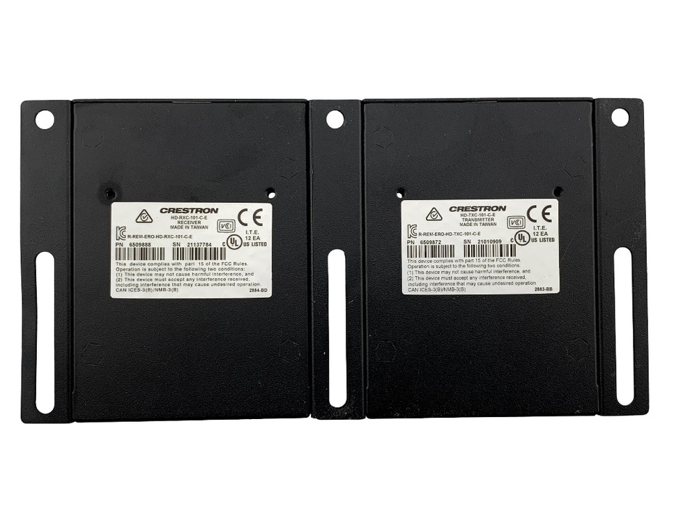 Crestron HDMI Category Cable Receiver RXC-101-C-E + Transmitter HD-TXC-101-C-E