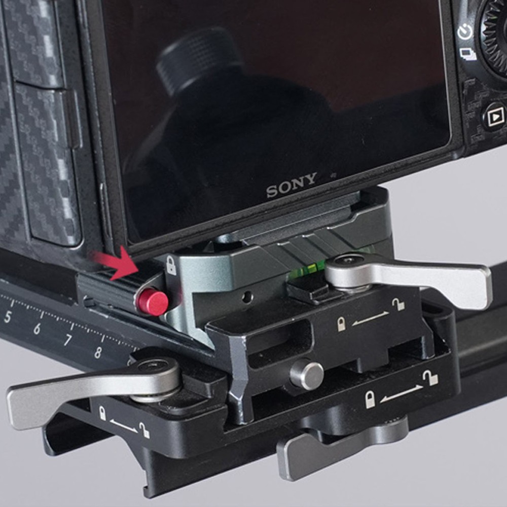 Standard Quick Release Clamp Adapter Plate Mount For Arca Camera Tripod Set US