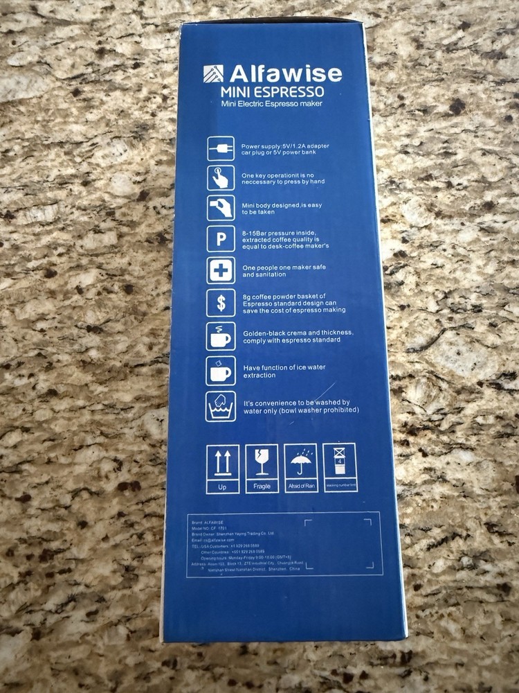 Alfawise Mini Espresso Maker
