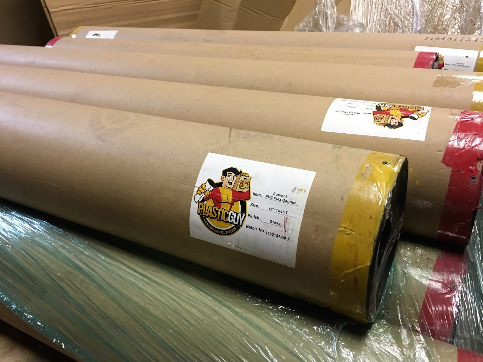 13oz Gloss Scrim Banner PVC Vinyl 20" in x 150' feet (Roland BN20)