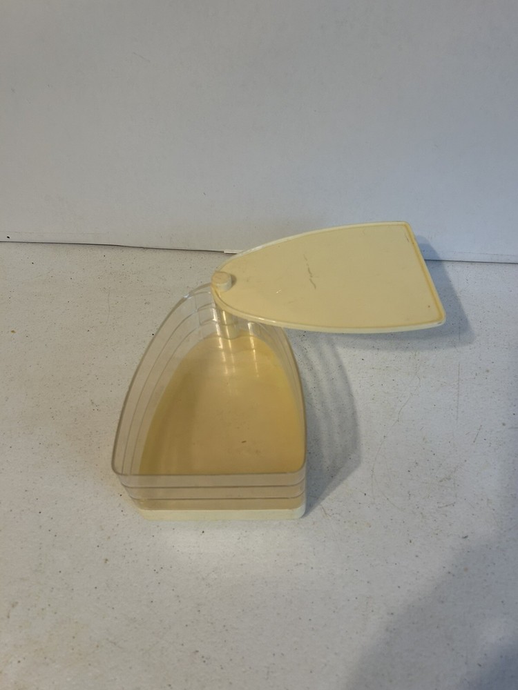 MCM Stacking Storage Tray/Case/Tower See Through Divided Sections Sewing e8