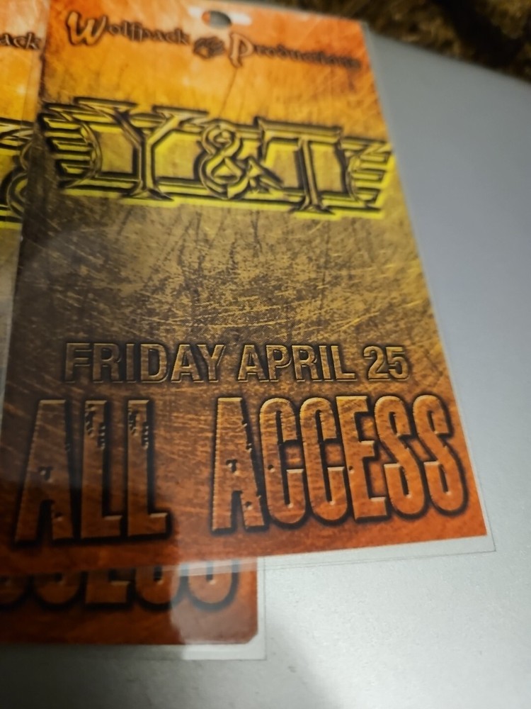 Y&T All Access Pass