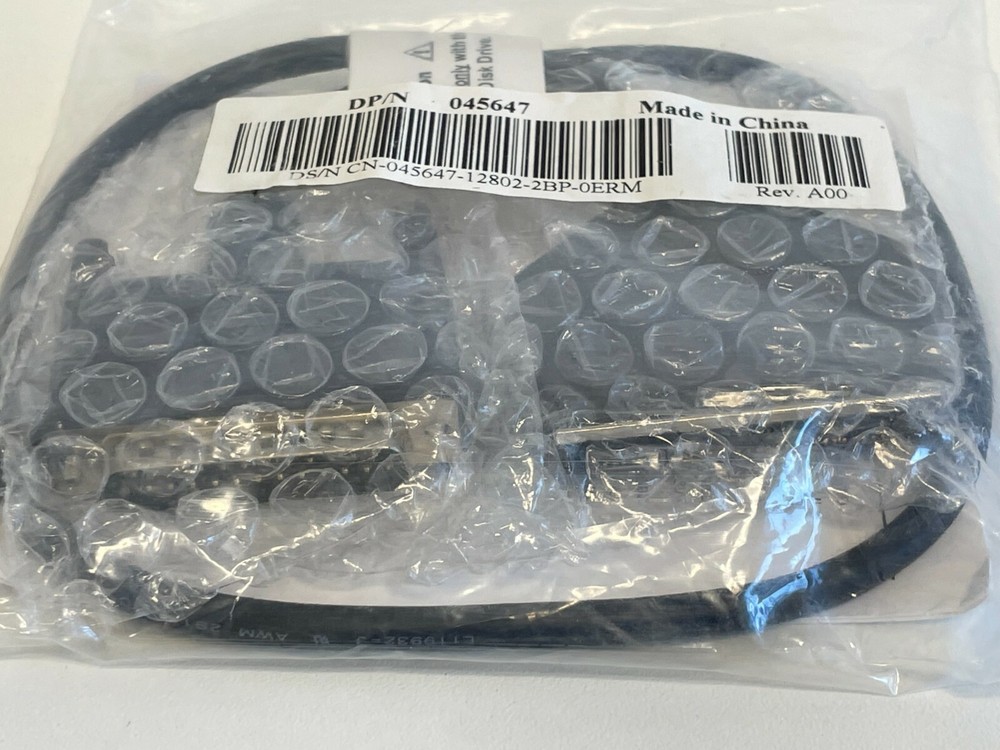 ZZ6: DELL Latitude Laptop External Floppy Disk Drive Cable Parallel 045647