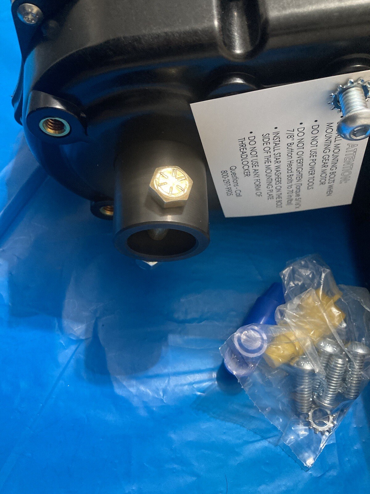 Roll Rite 20120 Electric Tarp Gear Motor for Cable System