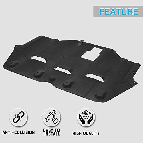 Engine Splash Shield Compatible with 2015-2017 Hyundai Sonata Front Lower