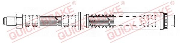 Brake Hose QUICK BRAKE QB35903