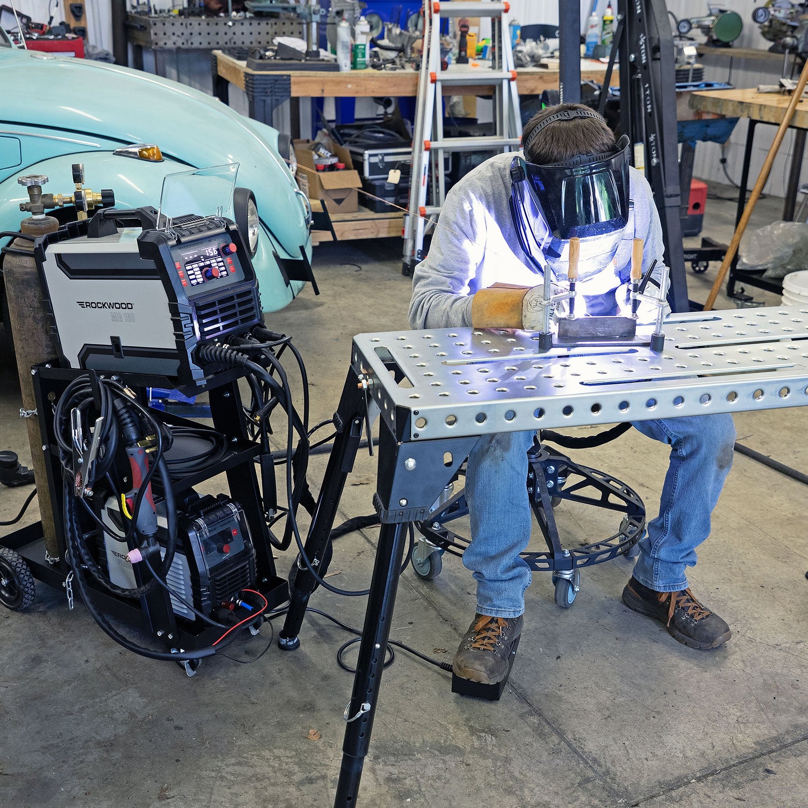 Rockwood MIG 160 Multi-Process Flux Core MIG Welder