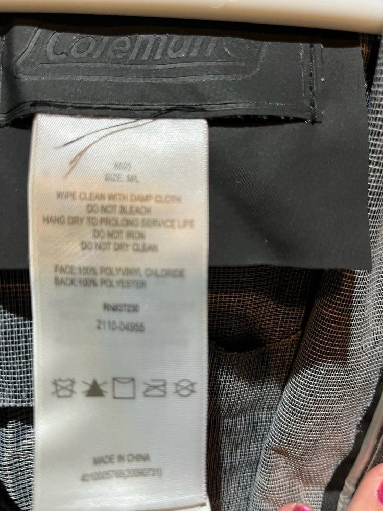 Coleman Rain Suit Size M/L