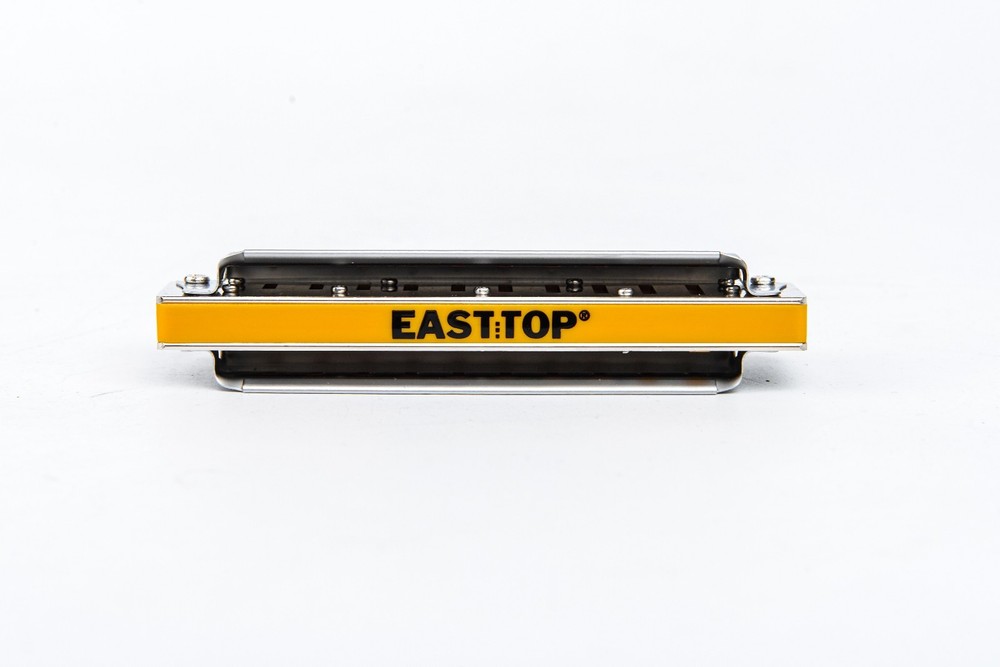 EASTTOP PR020 2.0 10 孔全音阶谐波橙色竖琴和谐琴乐器