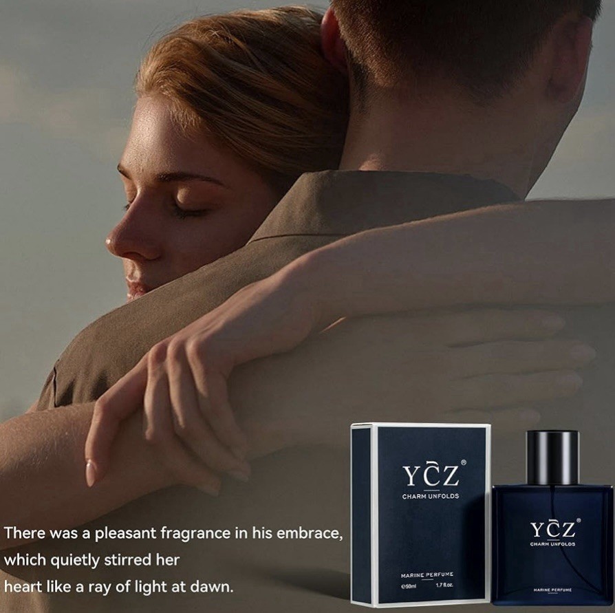 YCZ Charm Unfolds Marine Cologne/Perfume for Men - 1.7 fl oz (50ml) Natural
