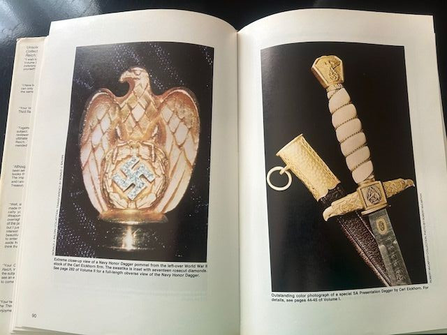 Book-Collecting Edged Weapons 3rd Reich Vol 3- Numbered & Signed-Thomas Johnson