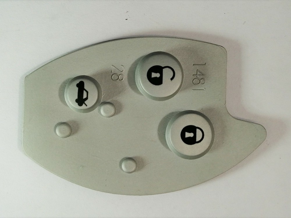 Citroen 3-key remote control key rubber