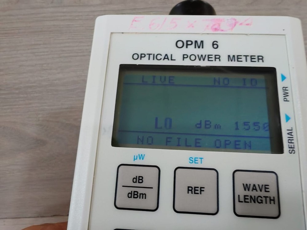 Noyes OPM6 Optical Power Meter + OLS6 Optical Light Source - Tried & Tested