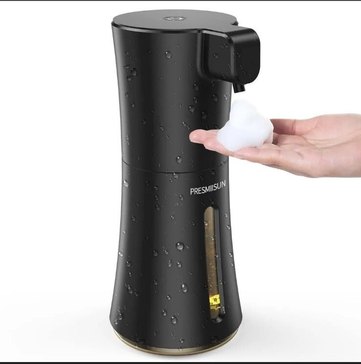 Automatic foaming soap dispenser