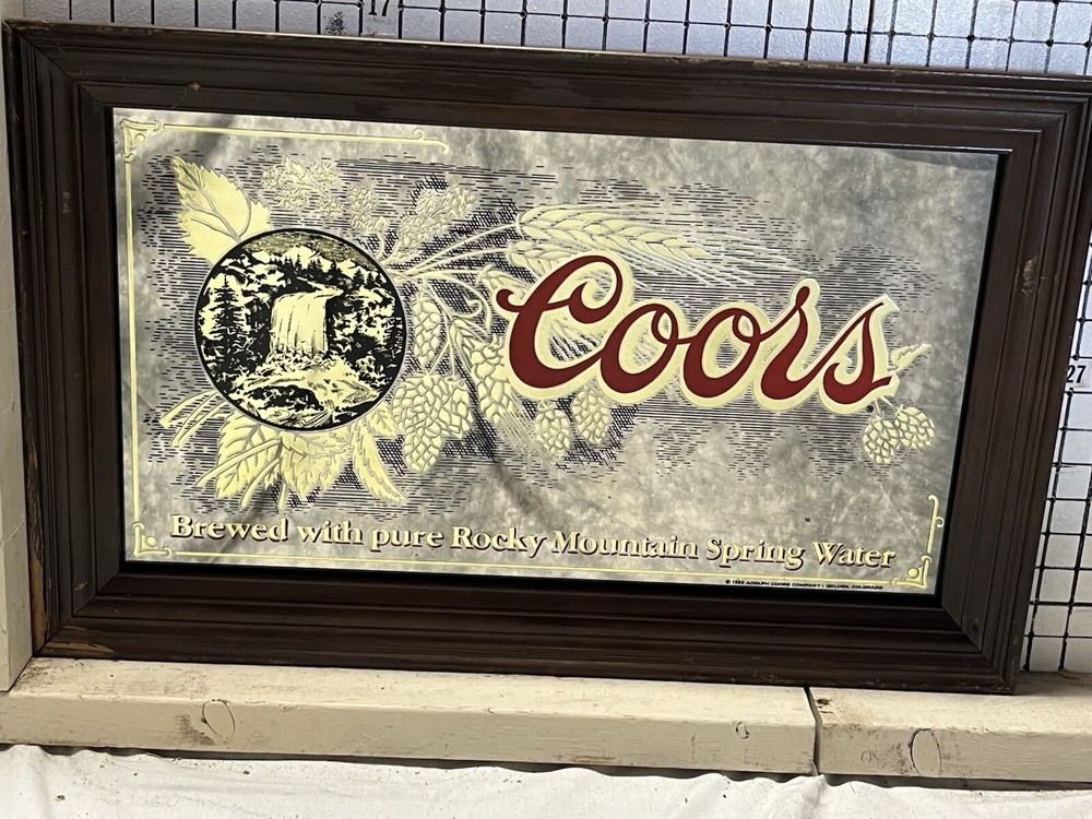Coors Beer Mirror