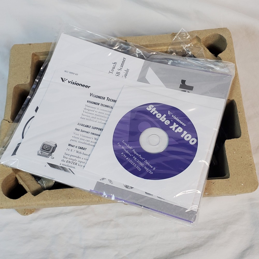 Visioneer Strobe XP 100 portable scanner *OPEN BOX *UNTESTED *AS IS