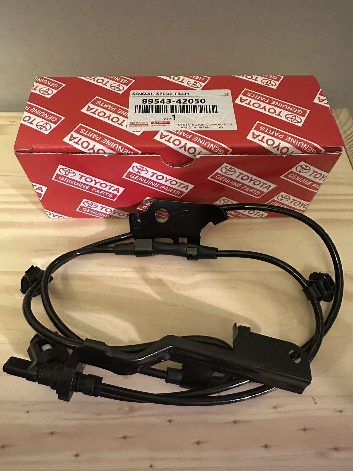 OEM Front Left ABS Wheel Speed Sensor 2006-2018 Toyota Rav4 4WD FWD 89543-42050