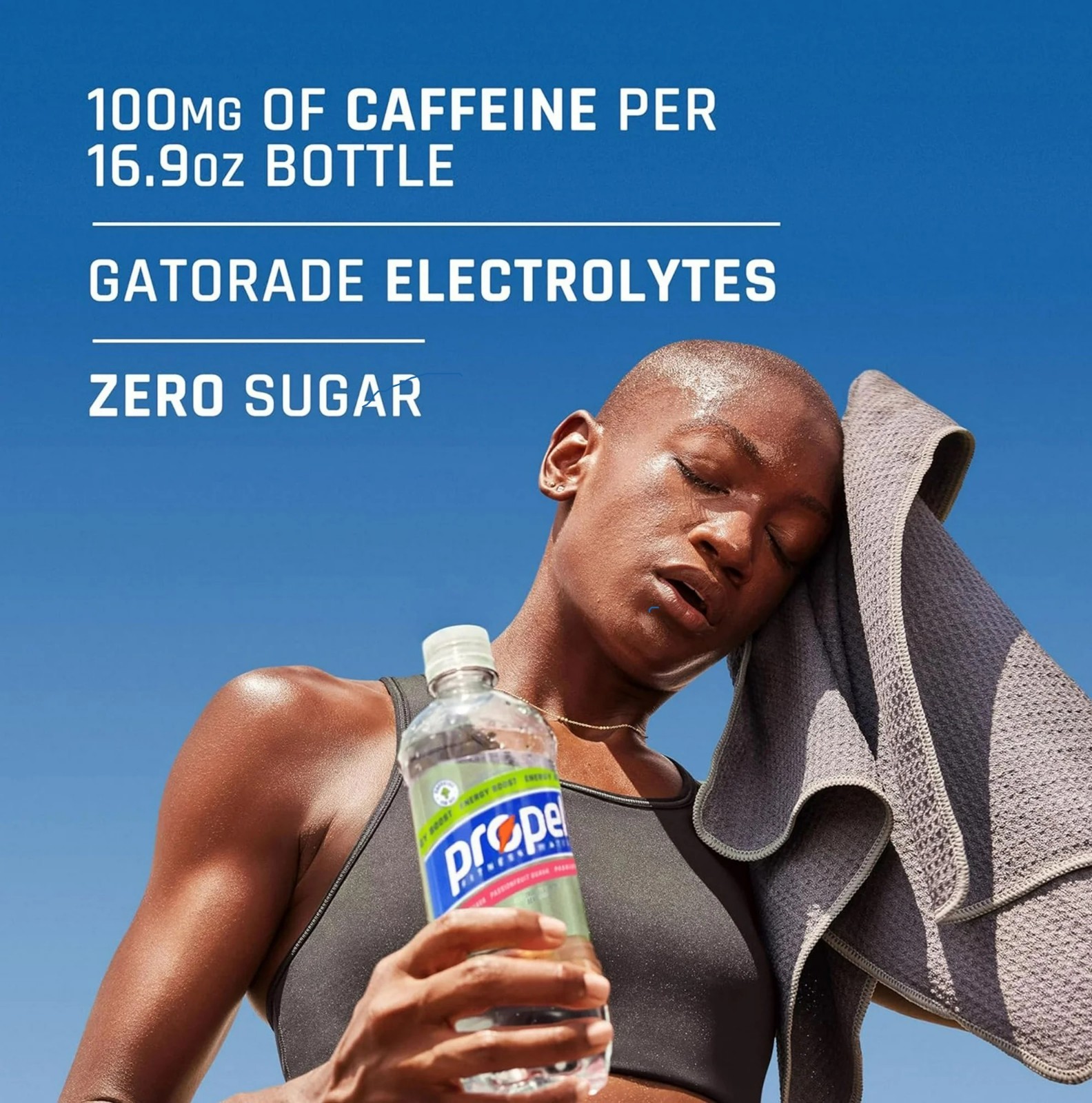 Propel Boost Electrolyte Energy Water Blueberry Acai Flavor 16.9 fl oz (12-Pack)