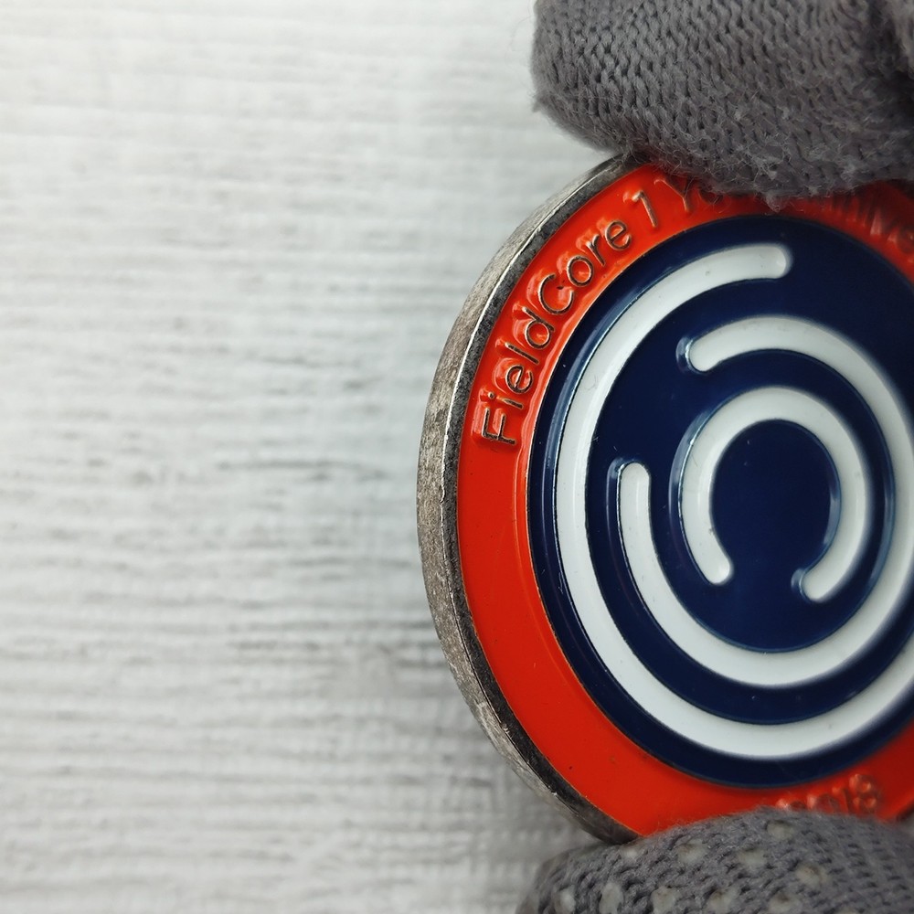 FieldCore 1 Year Anniversary Challenge Coin