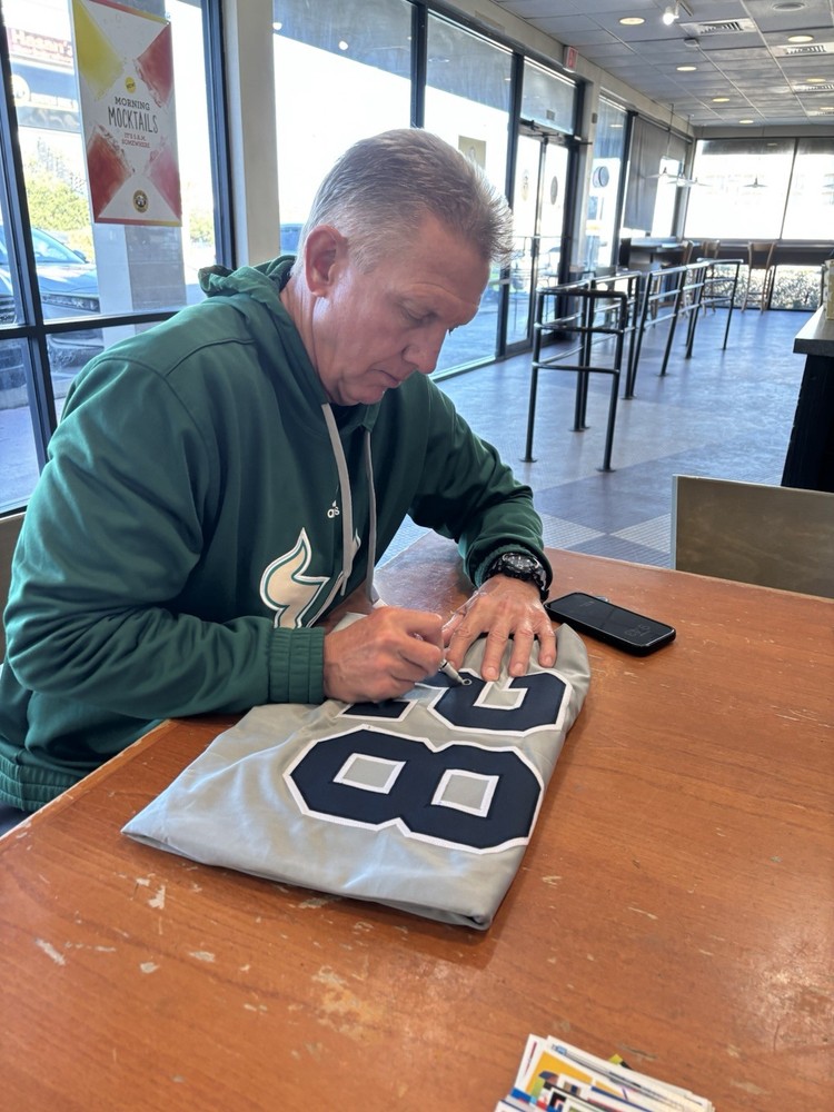 Yankees Dave Eiland signed Jersey WCOA