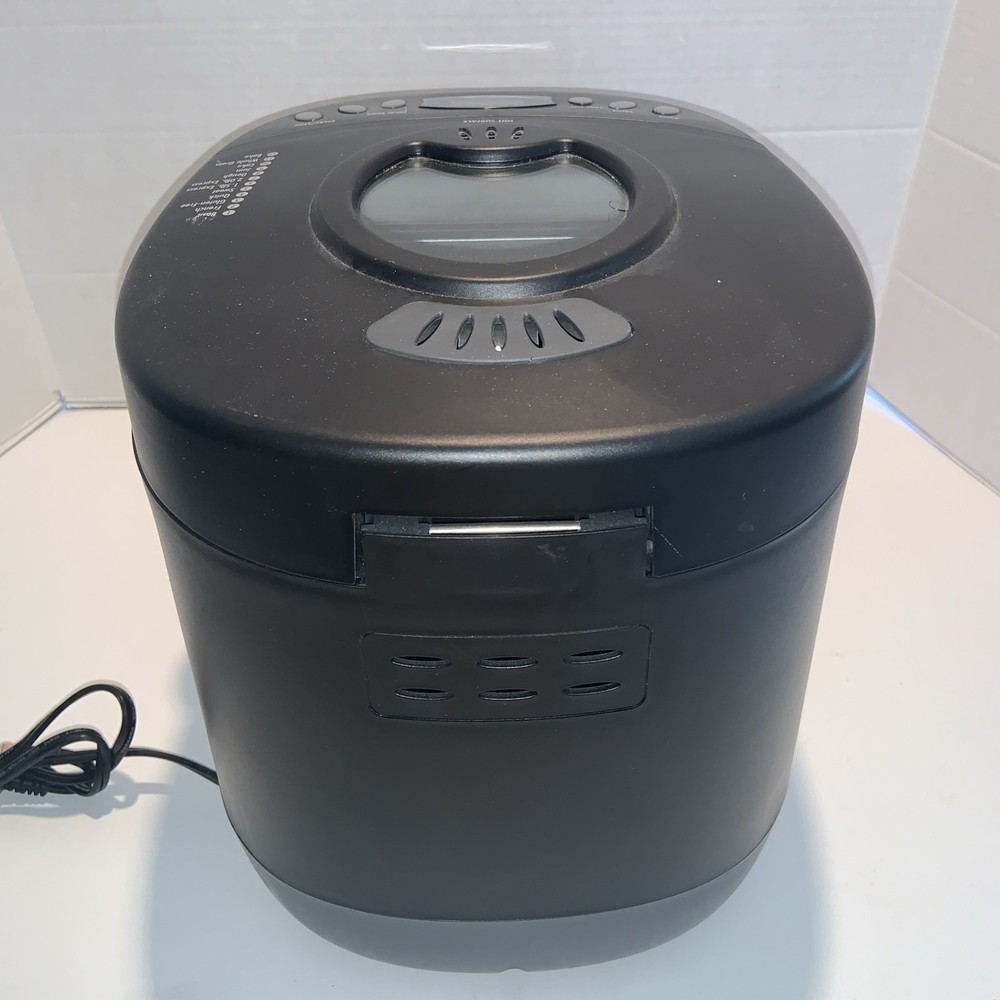 Hamilton Beach Black Digital Programmable 12 Settings Bread Maker Machine 29882