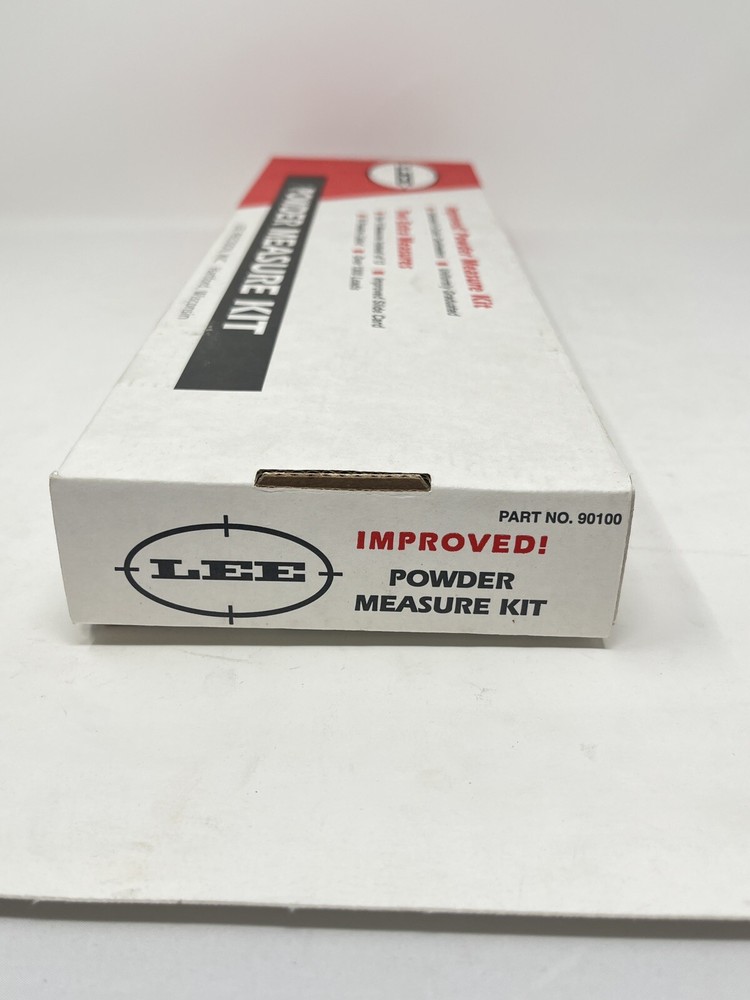 LEE Precision Improved Powder Measure Kit Dipper 90100 Reloading