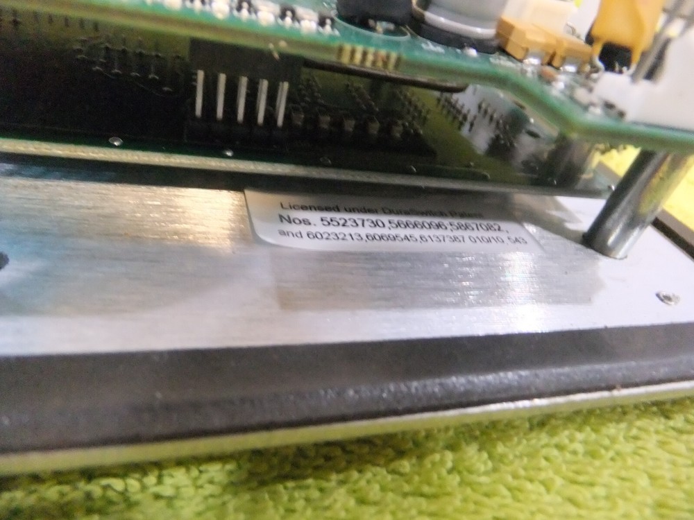 Nordson Encore main gun controller front panel