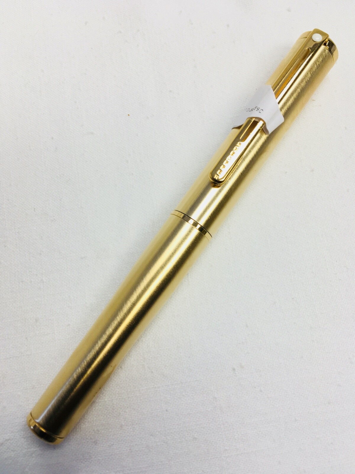 Sheaffer Agio COMPACT Brushed 22K Gold Plate "M Nib" Fountain Pen