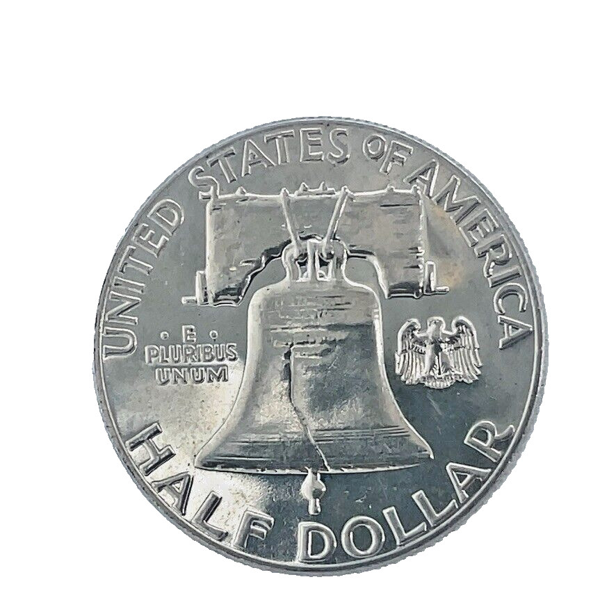 1963 Franklin Half Dollar 50c Gem Bu Proof Silver Coin