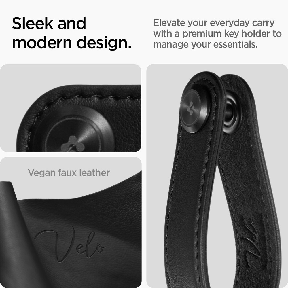 Key Holder Organizer | Spigen [Valentinus] Leather