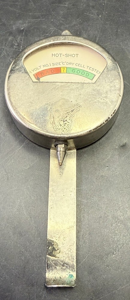 Hot Shot 1 1/2 Volt Dry Cell Tester A1.2