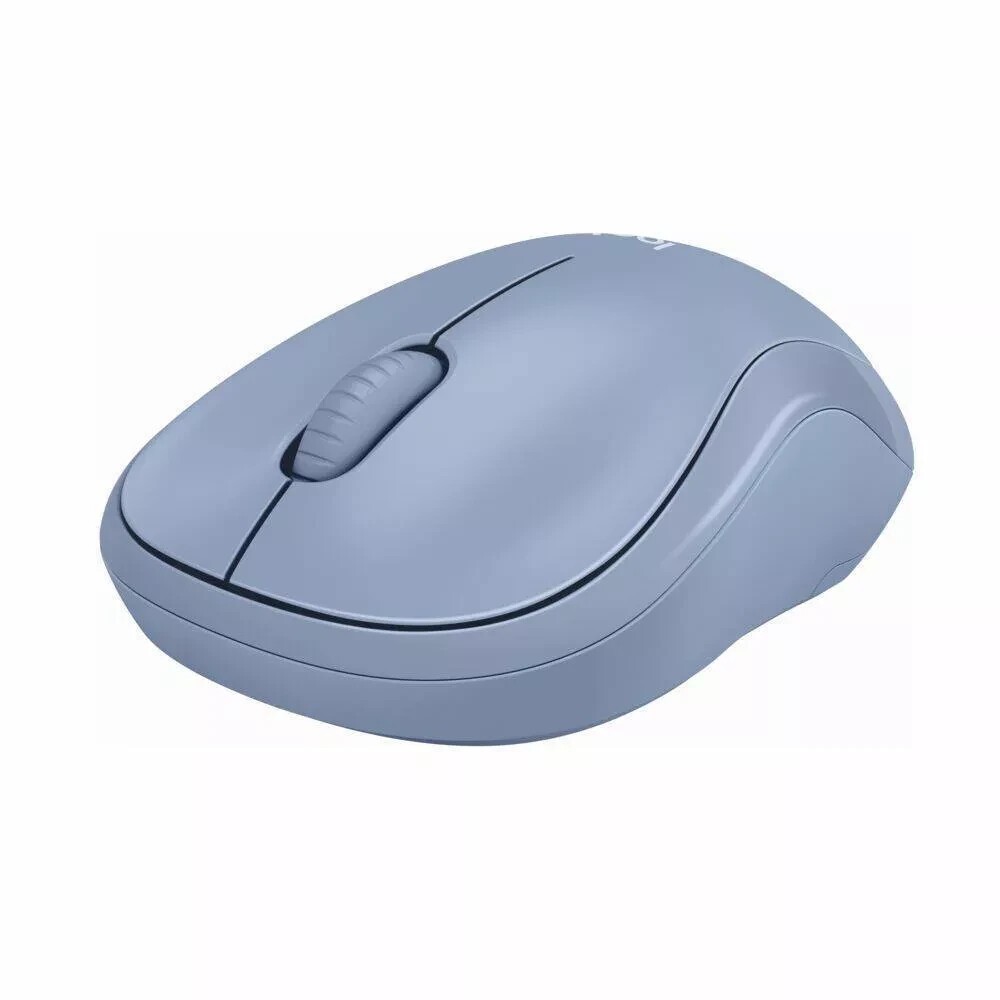 Logitech - M240 Silent Touch Bluetooth Mouse with Comfortable Shape - Blue