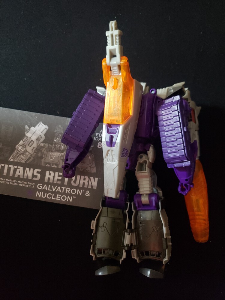 Transformers Titans Return Galvatron & Nucleon As Pictured